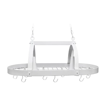 Elegant Designs 2-Light Kitchen Pot Rack With Downlights 20 Elegant Designs 2-Light Kitchen Pot Rack With Downlights - Image 18