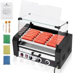 Electric 18 Hot Dog Sausage 7 Roller Grill Cooker Warmer Machine -Target KitchenAid GUEST 00347e9d 08aa 487e b266 6a9c6de1a3f9