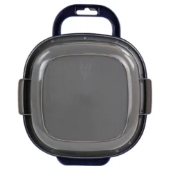 Oster® Oster Flat Bluemarine 3 Piece Grater And Container Set In Navy