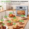 NutriChef 26L Electric Air Fryer Oven With Rotisserie & 10 Preset Programs (NCAFS26A) - Stainless Steel 1 NutriChef 26L Electric Air Fryer Oven With Rotisserie & 10 Preset Programs (NCAFS26A) - Stainless Steel -Target KitchenAid GUEST 00960880 28b0 4dce bf4a ab775ba01aa6