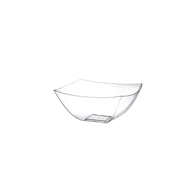 Posh Setting Square Fancy Clear Serving Bowl - 8 Oz. - 4 Pack 11 Posh Setting Square Fancy Clear Serving Bowl - 8 Oz. - 4 Pack - Image 9