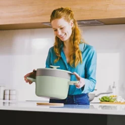 BergHOFF Balance Non-stick Silicone Collapsible Steamer Basket & Strainer 10", Recycled Material, Sage 18 BergHOFF Balance Non-stick Silicone Collapsible Steamer Basket & Strainer 10", Recycled Material, Sage -Target KitchenAid GUEST 014514c4 d8eb 4de6 9e71 e7559f0af376