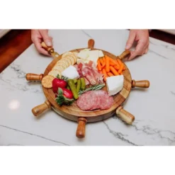 Toscana Helmsman Lazy Susan Cheese Board With Tool Set Acacia And Gold 11 Toscana Helmsman Lazy Susan Cheese Board With Tool Set Acacia And Gold -Target KitchenAid GUEST 01a2b899 bd2c 4ef2 a622 154e90181c12