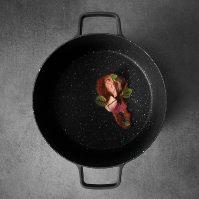 BergHOFF Gem 5Pc Non-stick Cast Aluminum Set, Grill Pan, Saute Pan & Stockpot 5 BergHOFF Gem 5Pc Non-stick Cast Aluminum Set, Grill Pan, Saute Pan & Stockpot - Image 3