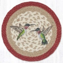 Earth Rugs Vibrant Hummingbird Design Round Jute Trivet -Target KitchenAid GUEST 01cb7a34 d293 487f b066 f50e0b428692