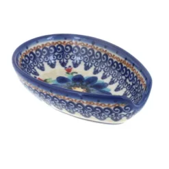 Blue Rose Polish Pottery 89 Vena Small Spoon Rest -Target KitchenAid GUEST 01f5a7fa 8218 4ccd 960f 257b9bce6b4f