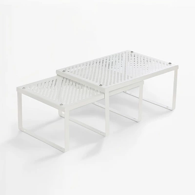 Songmics 2 Pack Spice Rack, Cabinet Shelf Organizers, Shelf Organizer, Countertop Organizer, Shelf Riser, Stackable, Expandable 8 Songmics 2 Pack Spice Rack, Cabinet Shelf Organizers, Shelf Organizer, Countertop Organizer, Shelf Riser, Stackable, Expandable - Image 6