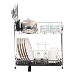 IRIS 2 Tier Stainless Steel Compact Dish Rack 22 IRIS 2 Tier Stainless Steel Compact Dish Rack -Target KitchenAid GUEST 026c9fc2 36d0 4e98 98c9 60e154641e2b