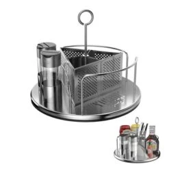 Yukon Glory Rotating Condiment Caddy, Silver -Target KitchenAid GUEST 0277806a 484b 4926 af65 4e009a722d7b