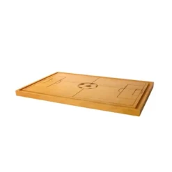 Slickblue Soccer Field Wooden Board, 18"x12", Detailed Layout For Serving Snacks & Appetizers