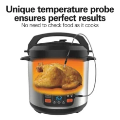 Hamilton Beach 6qt Pressure Cooker With Probe 34506: Metal, 1000W, Bakes & Roasts, Over-Pressure Plug, Silver 20 Hamilton Beach 6qt Pressure Cooker With Probe 34506: Metal, 1000W, Bakes & Roasts, Over-Pressure Plug, Silver -Target KitchenAid GUEST 02b0b99b 3aa8 48d4 9f17 f4937ad7b6ee