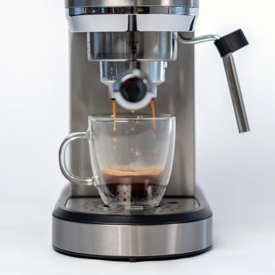 Espressione 3-in-1 Plastic/Metal Espresso Maker Stainless Steel Finish: Electric Coffee Machine For Ground, Capsules & Pods 19 Espressione 3-in-1 Plastic/Metal Espresso Maker Stainless Steel Finish: Electric Coffee Machine For Ground, Capsules & Pods - Image 17