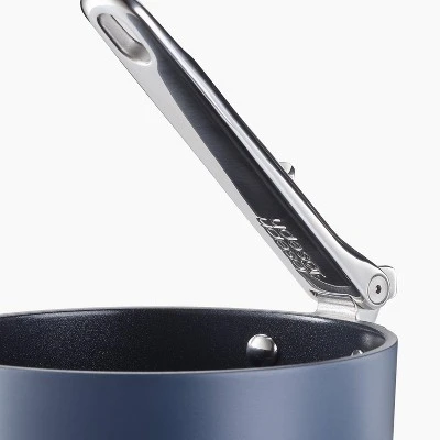 Joseph Joseph Space 6pc Ceramic Nonstick Sauce Pan Set With Folding Handles And Lids 10 Joseph Joseph Space 6pc Ceramic Nonstick Sauce Pan Set With Folding Handles And Lids - Image 8