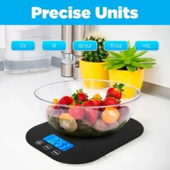 Smart Weigh Digital Food Scale - 11-pound Capacity - Black -Target KitchenAid GUEST 03dadaa2 0b13 46a2 80dc c6da723e34a2