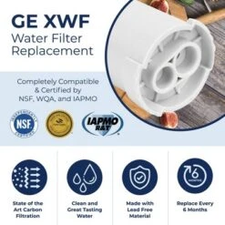 PureLine GE XWF Replacement Refrigerator Water Filter, Compatible With WR17X30702 (3 Pack) 8 PureLine GE XWF Replacement Refrigerator Water Filter, Compatible With WR17X30702 (3 Pack) -Target KitchenAid GUEST 048324a7 434f 4515 b37f 801772553eea