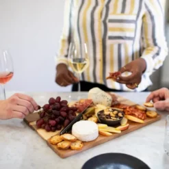 Libbey Acaciawood 4 Piece Cheese Board Serving Set With Glass Dome -Target KitchenAid GUEST 04c62fed b6d2 426a b64e 137ee97c8d31