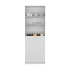 GlasFlength Kitchen Storage Kitchen Pantry Cabinet Tall Cabinet Freestanding Storage Cupboard For Dining Room, White, 11.77"*24.72"*71.1" -Target KitchenAid GUEST 04e10b45 fdae 41a8 afc6 529e0bc65285