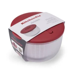 KitchenAid Salad Spinner: Large 7.43 Qt Red Plastic Lettuce Spinner, Hand Wash, 2-Piece Set 18 KitchenAid Salad Spinner: Large 7.43 Qt Red Plastic Lettuce Spinner, Hand Wash, 2-Piece Set -Target KitchenAid GUEST 06167f63 bfd4 4560 8bc1 754c739c010a