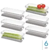 IDesign Set Of 6 Fridge Produce Bins With Drainage Tray - Clear/Gray 1 IDesign Set Of 6 Fridge Produce Bins With Drainage Tray - Clear/Gray -Target KitchenAid GUEST 06390762 6589 40e2 9206 db87ebfb1e36