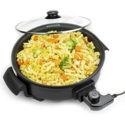 Brentwood 12 Inch Round Non-Stick Electric Skillet With Vented Glass Lid In Black 11 Brentwood 12 Inch Round Non-Stick Electric Skillet With Vented Glass Lid In Black -Target KitchenAid GUEST 06584ef9 2353 4181 a4d1 4cd73a976901