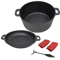 DSVIMOY Outdoor Camping Deep Pot, 8 Quart Grill Cookware With Skillet Lid For Camping, Leg Base, Black, 13"*13"*9.2" 11 DSVIMOY Outdoor Camping Deep Pot, 8 Quart Grill Cookware With Skillet Lid For Camping, Leg Base, Black, 13"*13"*9.2" -Target KitchenAid GUEST 066a2267 0f2f 461a 99d9 5a7857848c30