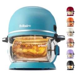 Fritaire Non-Toxic Air Fryer - Glass Air Fryer, 5qt, Teflon-Free, PFOA- Free, W/ Accessories - Rotisserie And Tumbling Basket -Target KitchenAid GUEST 067aaa14 55bd 44a7 9084 3db2d9f21819