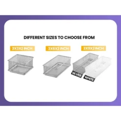 YBM Home Silver Mesh Drawer And Desk Organizer Tray, Pack Of 12 16 YBM Home Silver Mesh Drawer And Desk Organizer Tray, Pack Of 12 -Target KitchenAid GUEST 069e323c eba1 4824 b5bd 088d7bde8503