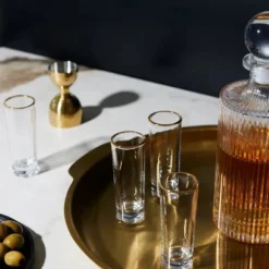 (2 Pack) 4-Piece 2 Fl Oz Shot Glass Set