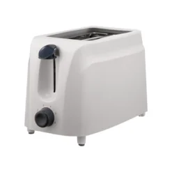 Brentwood 2 Slice Cool Touch Toaster In White