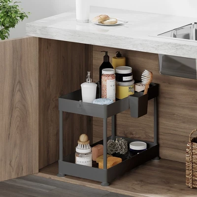 StorageBud 2-Tier Under Sink Organizer 11 StorageBud 2-Tier Under Sink Organizer - Image 9
