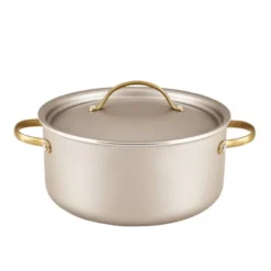 Farberware Radiant 5.5qt Nonstick Dutch Oven With Lid Champagne: Aluminum, Dishwasher-Safe, Round, 5.5qt Capacity 23 Farberware Radiant 5.5qt Nonstick Dutch Oven With Lid Champagne: Aluminum, Dishwasher-Safe, Round, 5.5qt Capacity -Target KitchenAid GUEST 080ecfc9 0e66 4217 b5d2 6a40a6d6f63f