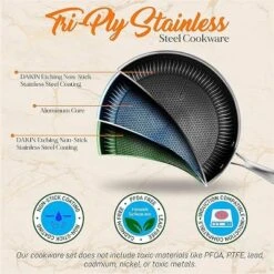 NutriChef Nonstick Tri Ply Copper Kitchen Cookware Pan Set, 6 Piece -Target KitchenAid GUEST 0814823e cf9e 441f 9b19 b8714ad05448