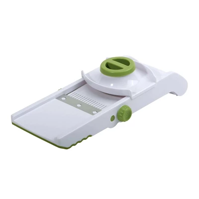 GoodCook Ready Mandoline Slicer: Kitchen Tool, Plastic & Stainless Steel, Hand Wash, Green & Silver 4 GoodCook Ready Mandoline Slicer: Kitchen Tool, Plastic & Stainless Steel, Hand Wash, Green & Silver - Image 2