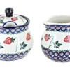 Blue Rose Polish Pottery 209-503 Millena Cream & Sugar Set -Target KitchenAid GUEST 0840aada 9f0b 4e8f 8362 ca0f37ab1d6e