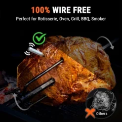 ThermoPro Twin TempSpike 500FT Truly Wireless Meat Thermometer With 2 Probes And Signal Booster Bluetooth Meat Thermometer IOS / Android Compatible -Target KitchenAid GUEST 088aeaad e80b 4841 9d4a fedbce493eec