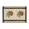 Earth Rugs Pinecone Square Printed Jute Trivet 10"x10" Rustic Hot Pad -Target KitchenAid GUEST 08ed0314 36e6 4125 8097 6e5456d1f7bb