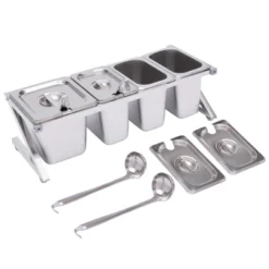YIYIBYUS Expandable Stainless Steel Spice Rack With 3 1/9 Pans 1 1/6 Pan 4 Ladles -Target KitchenAid GUEST 08f1193f 6e63 471f 8dbc f1854ab5cd36