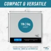 Smart Weigh PL11B Digital Scale With Large Display And Tempered Glass Platform 2 Smart Weigh PL11B Digital Scale With Large Display And Tempered Glass Platform -Target KitchenAid GUEST 092a6256 b313 44e4 859c 5092bf63c160