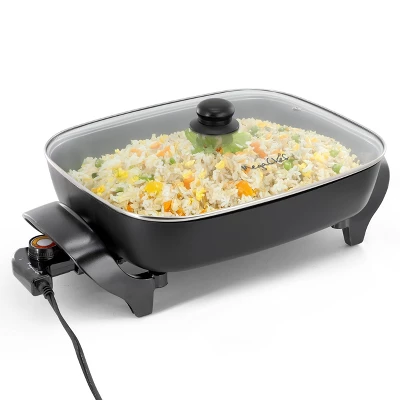 MegaChef 3qt Electric Fry Pan With Non-Stick Coating 9 MegaChef 3qt Electric Fry Pan With Non-Stick Coating - Image 7