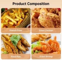 Deep Fryer, 20.7QT Electric Countertop Fryer With 2 Baskets & Lids - 6000W Dual Tank For Restaurant Kitchen -Target KitchenAid GUEST 098306ad e40b 4ece b3ed 111e5213791c