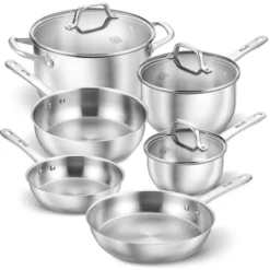 KOCH SYSTEME CS Stainless Steel 10 Pcs Cookware Set, Pots And Pans Kitchen Set, Induction, Oven, Dishwasher Safe, Professional Chef Quality 17 KOCH SYSTEME CS Stainless Steel 10 Pcs Cookware Set, Pots And Pans Kitchen Set, Induction, Oven, Dishwasher Safe, Professional Chef Quality -Target KitchenAid GUEST 099d18dc 587f 48df 833a 22845f5132c8