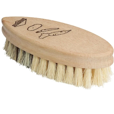 Kuchenprofi Natural Bristle Vegetable Brush, Wood Handle, 5.5-Inch X 2.5-Inch 3 Kuchenprofi Natural Bristle Vegetable Brush, Wood Handle, 5.5-Inch X 2.5-Inch