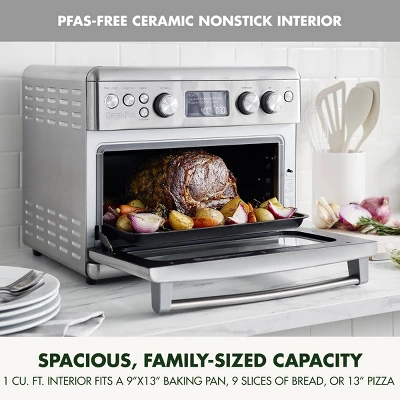 GreenPan Elite Convection Air Fryer Toaster Oven Stainless Steel 5 GreenPan Elite Convection Air Fryer Toaster Oven Stainless Steel - Image 3