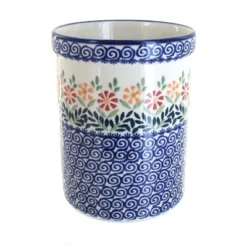 Blue Rose Polish Pottery P082 Manufaktura Utensil Jar -Target KitchenAid GUEST 0a1ba08d bfc5 4349 ac69 54dfbdb37b08
