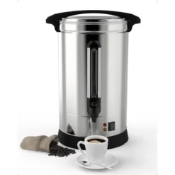 GustoWave Commercial Coffee Urn, Stainless Steel Large Coffee Dispenser For Catering, Events, Weddings & Parties, Heavy-Duty -Target KitchenAid GUEST 0a46c91a 2492 4e70 8523 16e7f222f9c3
