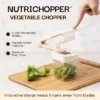 NutriChopper Handheld Vegetable And Fruit Chopper With 4 Stainless Steel Blades & Catch Container -Target KitchenAid GUEST 0a58c56c 5b5a 4f87 880f ca6c89b6835a