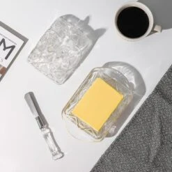 Slickblue Glass Butter Dish With Lid & Knife, Butterfly Handle, Stylish Design, Holds European Butter -Target KitchenAid GUEST 0a8fef00 1c08 42c1 b1b6 7fcdd1e3a227