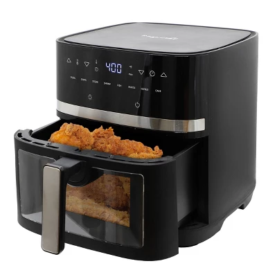 MegaChef 8L Digital Electric Air Fryer With Transparent Window 8 MegaChef 8L Digital Electric Air Fryer With Transparent Window - Image 6