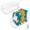 Plastic Kitchen Cabinet Storage Bins - Set Of 2 - Clear - Made In USA -Target KitchenAid GUEST 0ac597fd 422a 492b 9688 970e5469a0fa