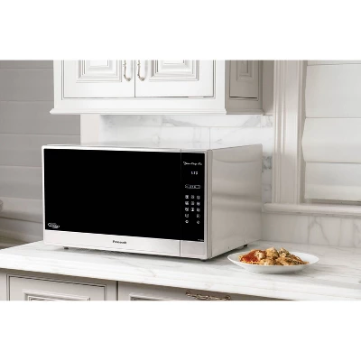 Panasonic 2.2 Cu Ft Cyclonic Inverter Microwave Oven - Silver - SE985S: Countertop, 1250W, Child Lock, 10 Power Levels 8 Panasonic 2.2 Cu Ft Cyclonic Inverter Microwave Oven - Silver - SE985S: Countertop, 1250W, Child Lock, 10 Power Levels - Image 6